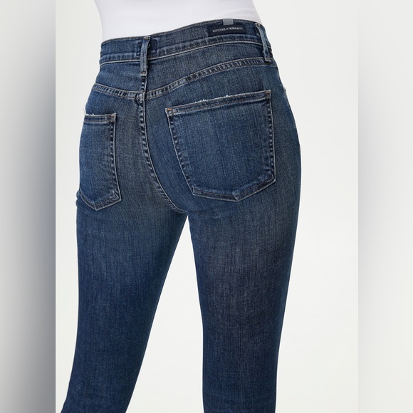 CITIZENS OF HUMANITY || Blue Rocket Skinny Jeans - Picture 3 of 9